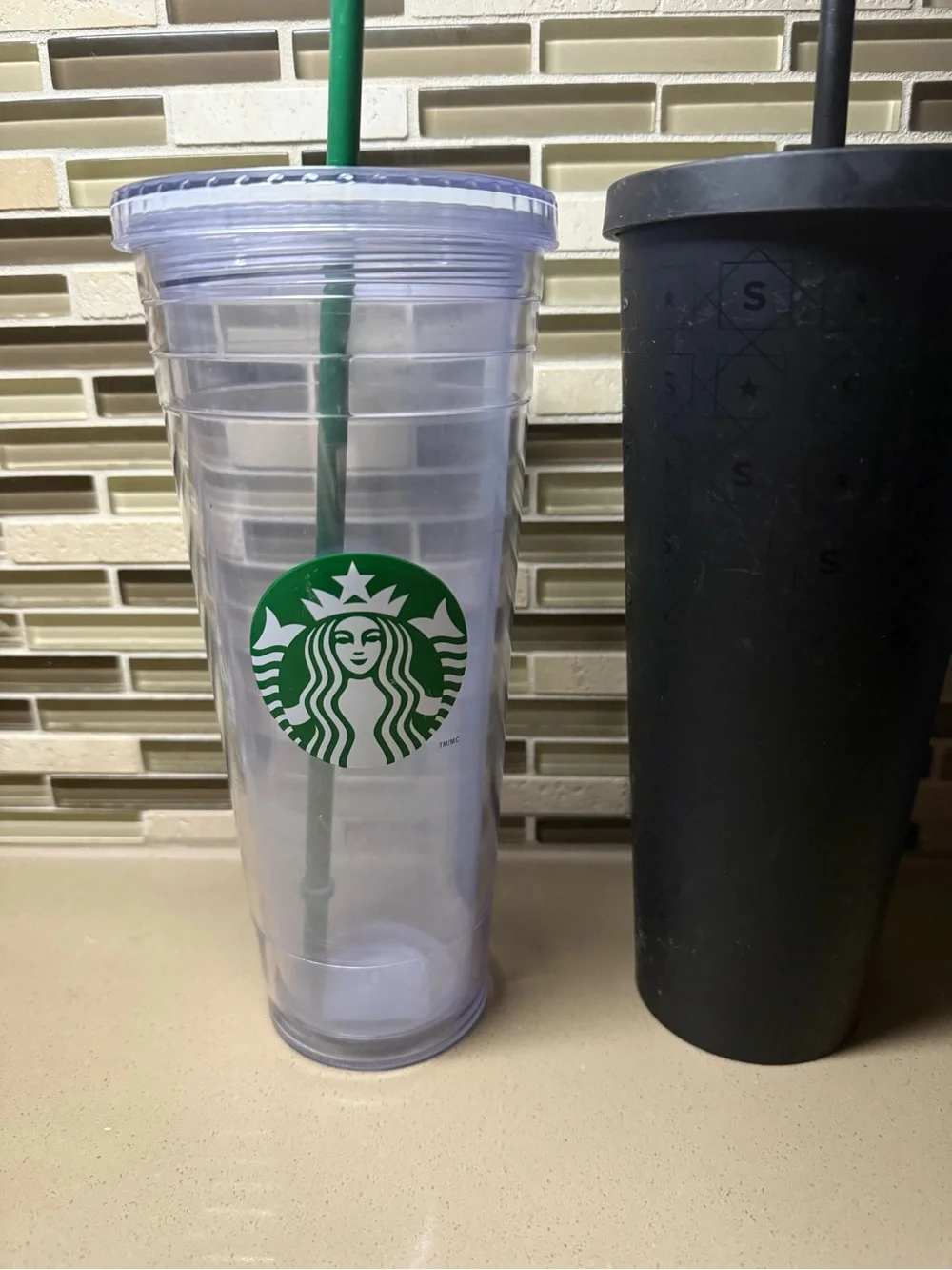 Starbucks three reusable